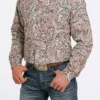 Men's Cinch Button Down Shirt #MTW1105426