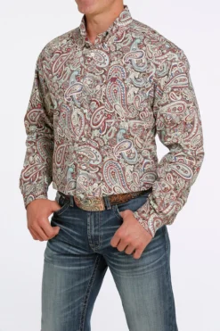 Men's Cinch Button Down Shirt #MTW1105426