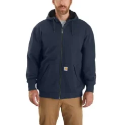 Men's Carhartt Rain Defender Loose Fit Midweight Thermal-Lined Full-Zip Sweatshirt #104078 -Cowboy Couture Shop 104078 472 480x480 1