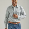 Men's Wrangler Geometric Button Down Shirt #112327798X