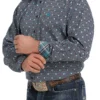 Men's Cinch Button Down Shirt #MTW1105302NAV