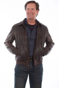 Men's Scully Leather Jacket #1094-73X (Big And Tall)