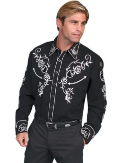 Men's Scully Snap Front Shirt #P-706 -Cowboy Couture Shop 203ebda56a38ee7d6dcbb45bc42b3ba9
