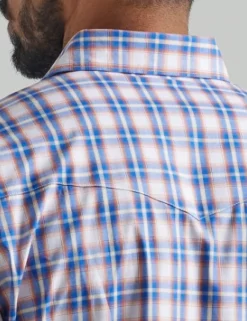 Men's Wrangler Wrinkle Resist Snap Front Shirt #112324686 -Cowboy Couture Shop 22651bd3c13c2f67b85f4daeb734452e