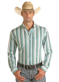 Men's Panhandle Button Down Shirt #PSMSOSXZ6C