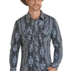 Men's Rock & Roll Cowboy Snap Front Shirt #RRMSOSRZ1E