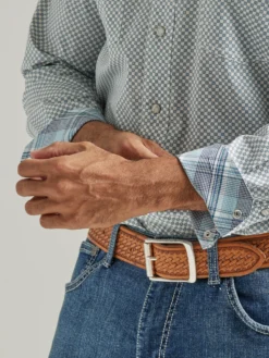 Men's Wrangler Geometric Button Down Shirt #112327798X -Cowboy Couture Shop 307c940a17e33e98bf45cd002db31fb0 48136768 9d20 4adf a59f 32232e4087ae scaled