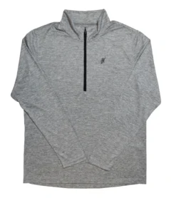 Men's Hooey Range Quarter Zip Pullover #HH1193GY