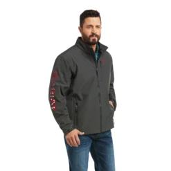 Men's Ariat Logo 2.0 Softshell Jacket #10041616X