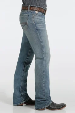 Men's Cinch Performance Denim Mid-Rise Slim Bootcut Jean #MB54236001IND