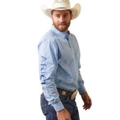 Men's Ariat Team Logo Button Down Shirt #10043854 -Cowboy Couture Shop 38618e7ae0f44544579d5e1191dfd2af
