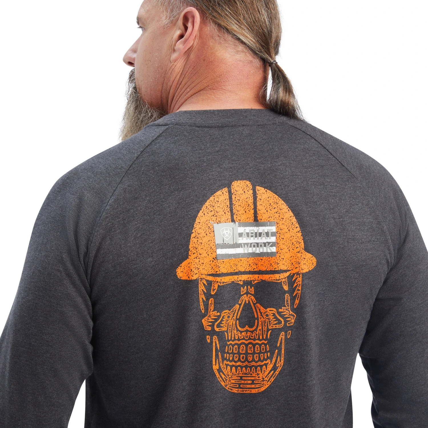 Men's Ariat Rebar Cotton Strong Roughneck Graphic T-Shirt #10041588X 3 Men's Ariat Rebar Cotton Strong Roughneck Graphic T-Shirt #10041588X - Image 3