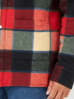 Men's Wrangler Lined Flannel Shirt Jacket #112318496 -Cowboy Couture Shop 5a07cca2f2bcd41c1046fd5ee9293189 scaled