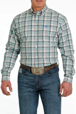 Men's Cinch Button Down Shirt #MTW1105543 -Cowboy Couture Shop 7fe3d6366cd5f5d54dea4f8282363ad1