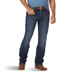Men's Wrangler Retro Premium Slim Straight Jean #88MWZDR -Cowboy Couture Shop 88MWZDR BF01 SWBB PRD scaled