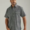 Men's Wrangler Wrinkle Resist Snap Front Shirt #112326367X