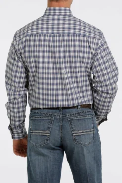 Men's Cinch Button Down Shirt #MTW1105337WHT -Cowboy Couture Shop 8ba05e8b8c05326792726569118b552a