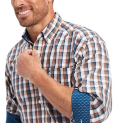 Men's Ariat Wrinkle Free Scout Classic Fit Button Down Shirt #10041572X -Cowboy Couture Shop 9303a8aaca2994f76f54c54027a8f3af b5f5f4e7 6850 438e bb86 7d039f303f9a