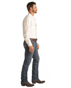 Men's Rock & Roll Cowboy Reflex Revolver Jean #RRMD1RRZSF