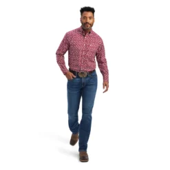 Men's Ariat Nino Stretch Classic Fit Button Down Shirt #10041559 -Cowboy Couture Shop 9d5edf9196d29cb6b6c46917f2c49604