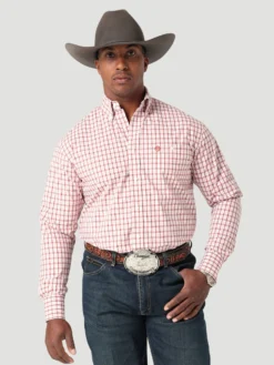 Men's Wrangler George Strait Button Down Shirt #112317179