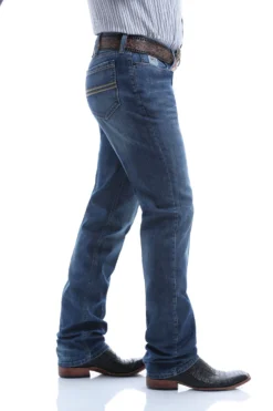 Men's Cinch Slim Fit Silver Label Jean #MB98034014 -Cowboy Couture Shop MB98034014 2 scaled