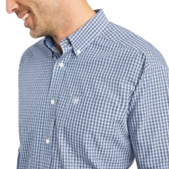 Men's Ariat Wrinkle Free Ellison Classic Fit Button Down Shirt #10042287 6 Men's Ariat Wrinkle Free Ellison Classic Fit Button Down Shirt #10042287 -Cowboy Couture Shop a46162cc98b77d51b602008f1ba369f6