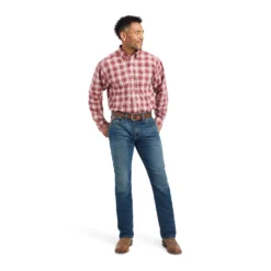 Men's Ariat Pro Series Keegan Stretch Classic Fit Button Down Shirt #10042339 -Cowboy Couture Shop ac4f590c5f9673c88fd8946425d40dd0