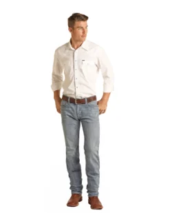 Men's Rock & Roll Cowboy Revolver Jean #RRMD1RRZSG -Cowboy Couture Shop ace4b17f07a1999d08616a35ffd5fb35