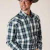 Men's Roper Snap Front Shirt #03-001-0778-1047 (Big And Tall)