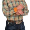 Men's Cinch Plaid Button Down Shirt #MTW1105476