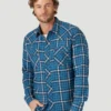 Men's Wrangler Retro Flannel Snap Front Shirt #112318774X