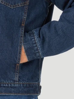 Men's Wrangler Blanket Lined Denim Jacket #112318487X -Cowboy Couture Shop b92ef196007d8aa1103e93427b916360 scaled
