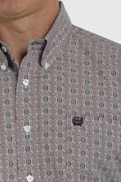 Men's Cinch Button Down Shirt #MTW1105353WHT -Cowboy Couture Shop b97990a392a8c47149be117956d036b0