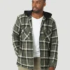 Men's Wrangler Riggs Hooded Flannel Jacket #112317238X