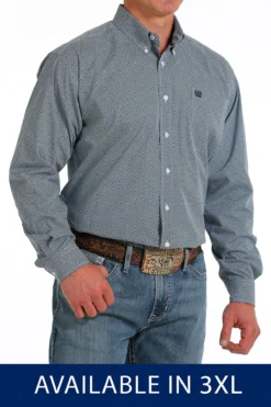 Men's Cinch Button Down Shirt #MTW105568X