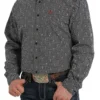 Men's Cinch Button Down Shirt #MTW1105315BLK