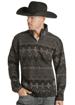 Men's Rock & Roll Cowboy Berber Pullover #RRMO91RZWZ