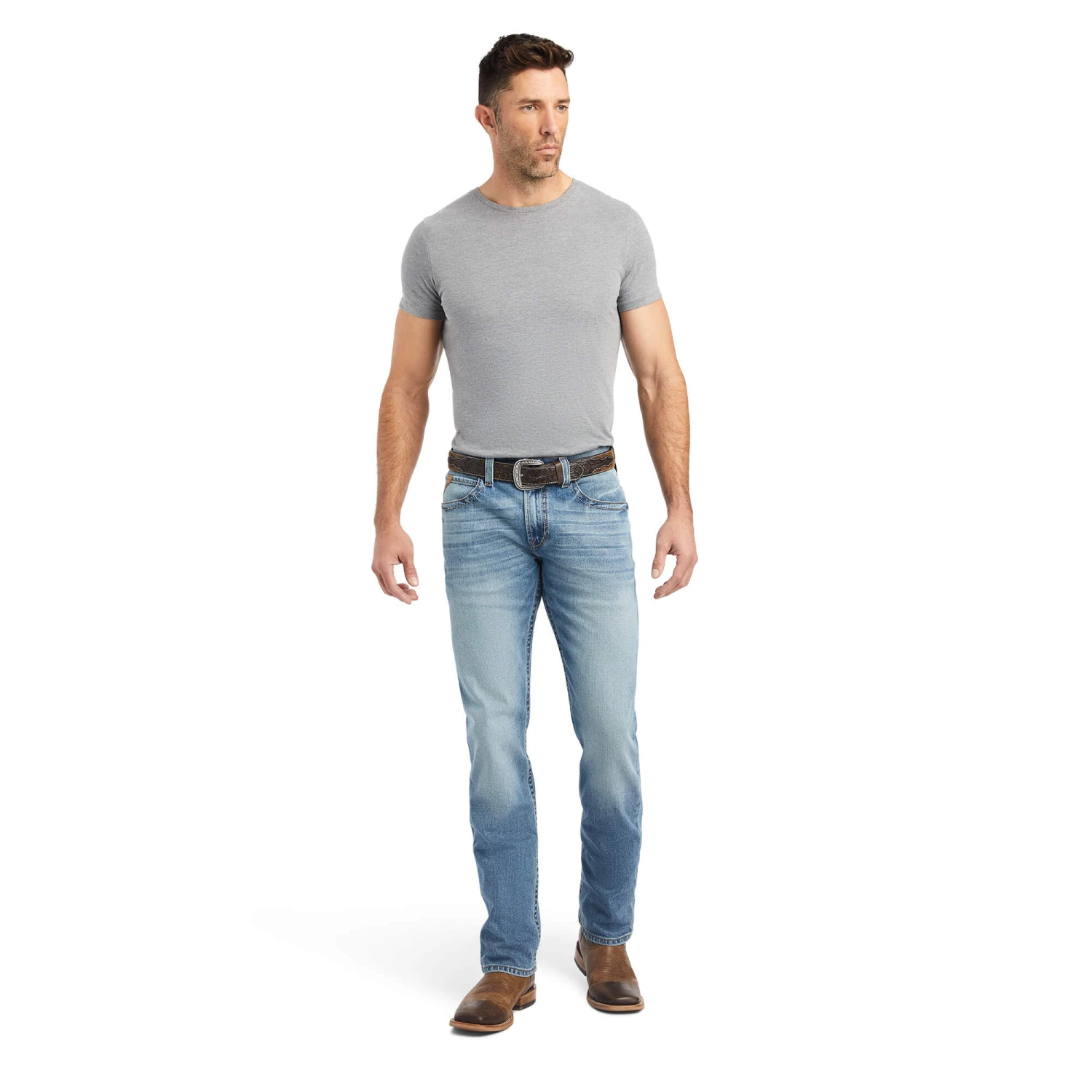 Ariat Men's M4 Relaxed Madera Straight Jean #10042209 3 Ariat Men's M4 Relaxed Madera Straight Jean #10042209 - Image 3