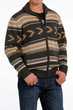 Men's Cinch Aztec Full Zip Sweater #MWK1582001 -Cowboy Couture Shop d175fbb706299c6c5856c5bfa3bfac5b