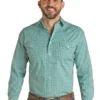 Men's Rough Stock Snap Front Shirt #RSMSOSR0NB