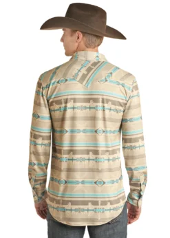 Men's Rock & Roll Cowboy Dutton Down Shirt #RRMSODRZ0S -Cowboy Couture Shop e67ffbf702473fe7eae564cb92947caa