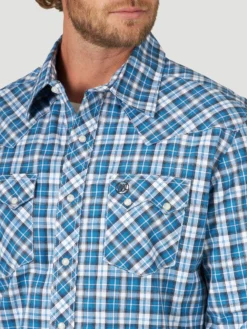 Men's Wrangler Retro Snap Front Shirt #112318744 -Cowboy Couture Shop e6e6a055b008311a718264c70e434d7a scaled