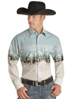 Men's Panhandle Snap Front Shirt #PHMSOSR0AN