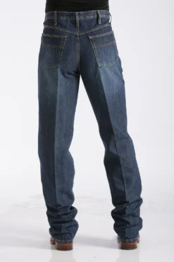 Men's Cinch Loose Fit Black Label Jeans #MB90633002IND -Cowboy Couture Shop mb90633002 back 2294 detail